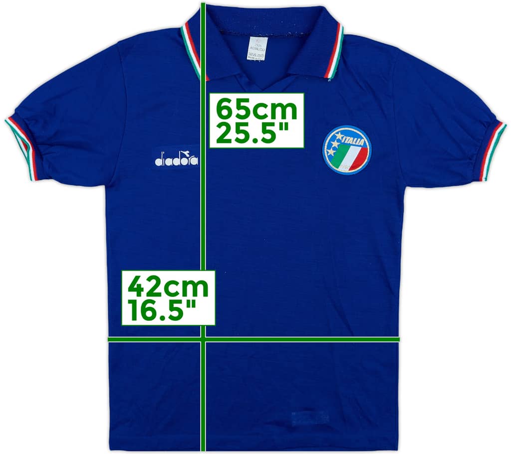 1986-88 Italy Home Shirt - 9/10 - (L.Boys)
