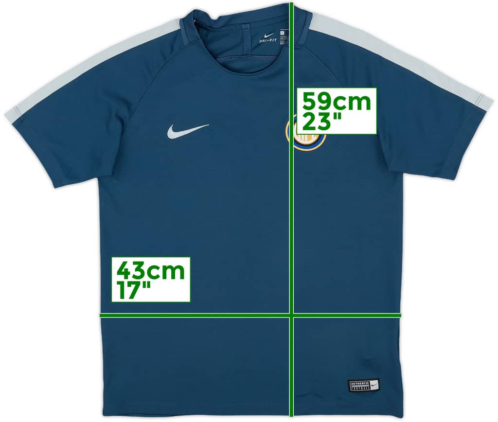 2016-17 Inter Milan Nike Training Shirt - 10/10 - (L.Boys)