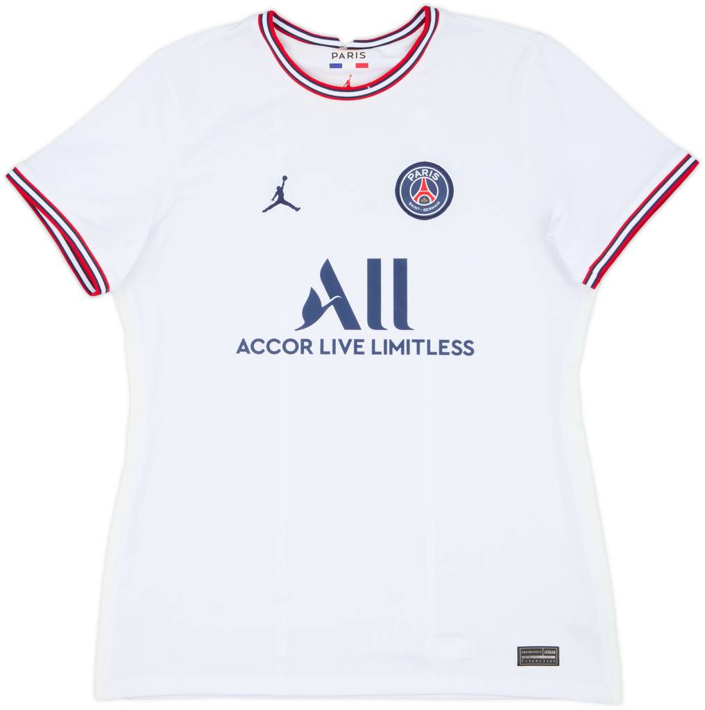 2021-22 Paris Saint-Germain Fourth Shirt - 7/10 - (Women's L)