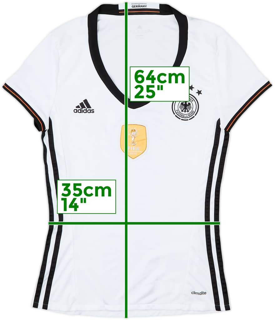 2015-16 Germany Home Shirt - 8/10 - (Women's XS)