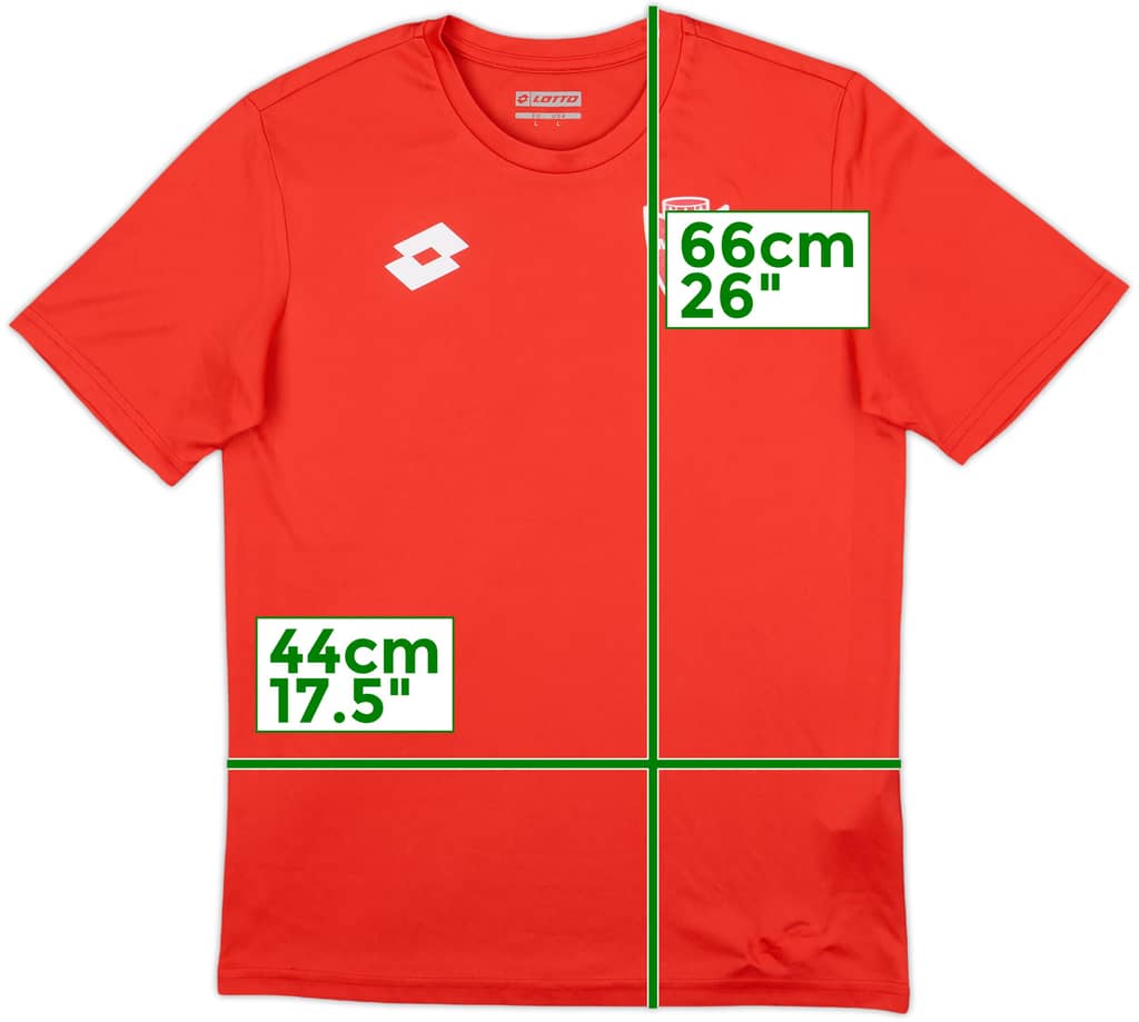 2019-20 Monza Lotto Training Shirt - 8/10 - (L.Boys)