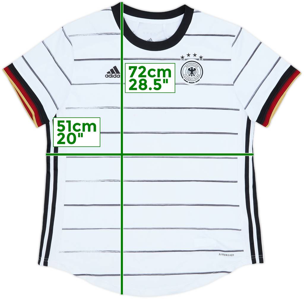 2020-21 Germany Home Shirt - 5/10 - (Women's L)