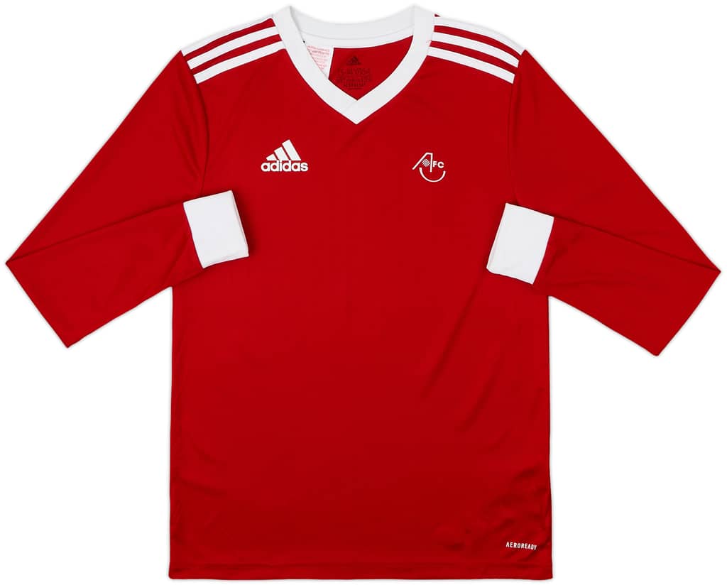 2020-21 Aberdeen adidas Training L/S Shirt - 8/10 - (L.Boys)