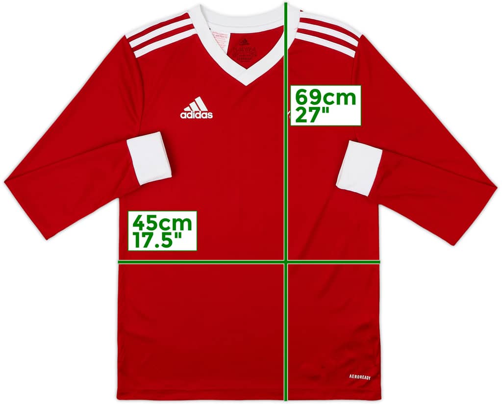 2020-21 Aberdeen adidas Training L/S Shirt - 8/10 - (L.Boys)