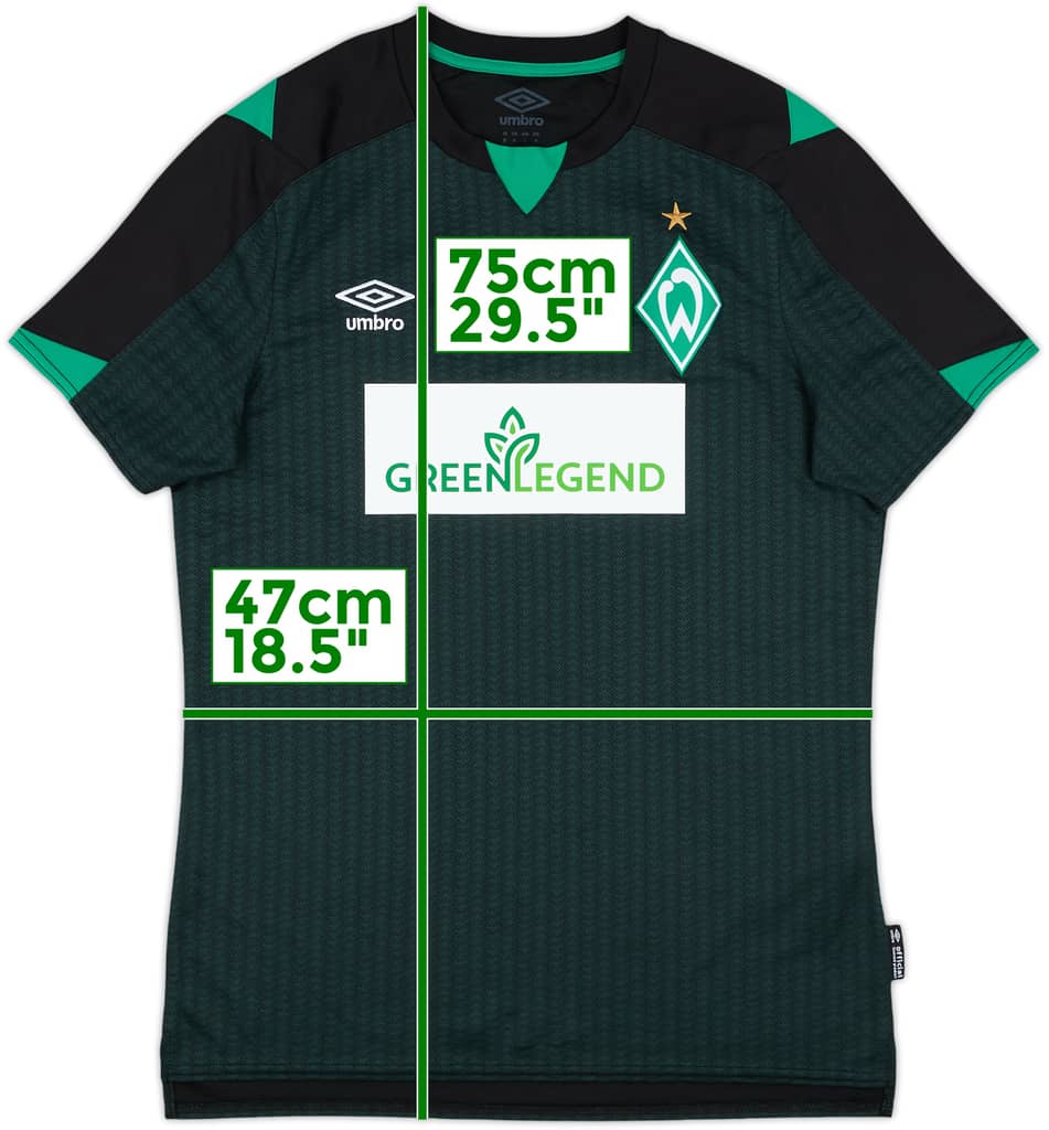 2021-22 Werder Bremen Third Shirt - 10/10 - (M)
