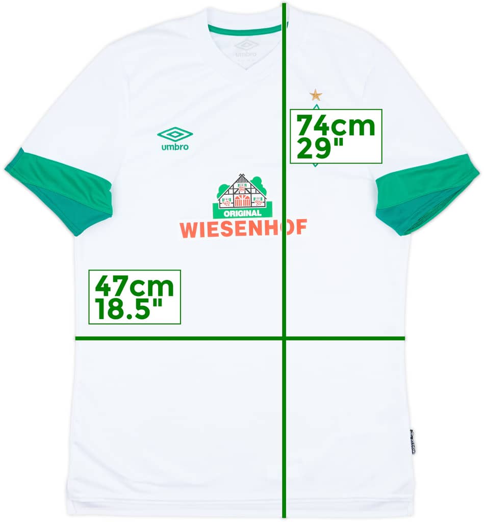 2021-22 Werder Bremen Away Shirt - 9/10 - (M)
