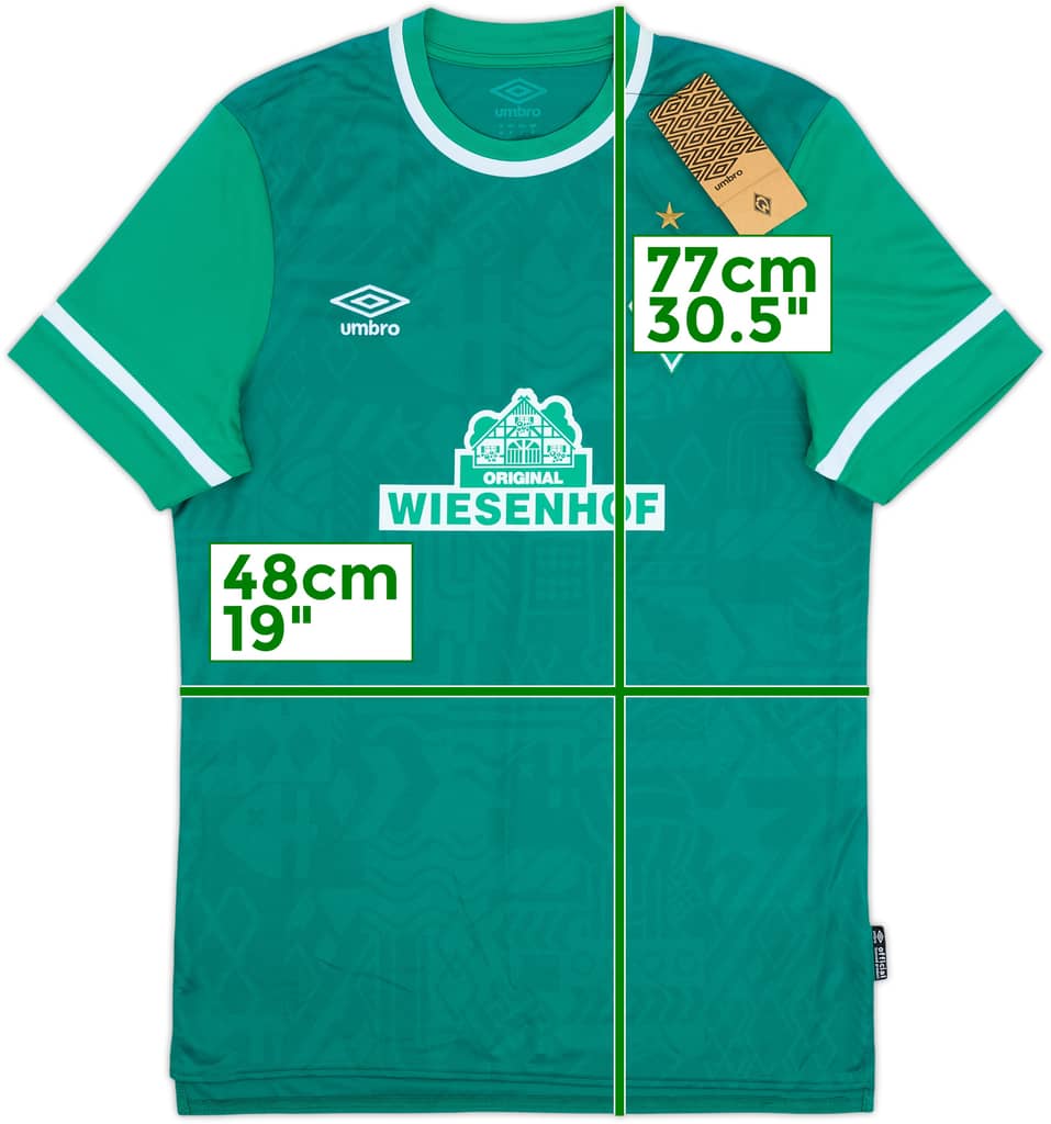 2021-22 Werder Bremen Home Shirt (M)