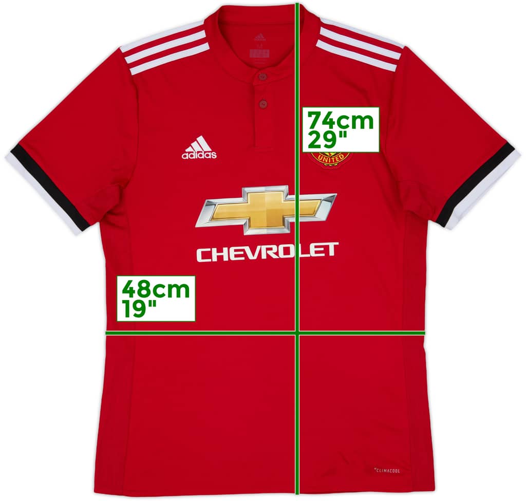2017-18 Manchester United Home Shirt - 5/10 - (M)