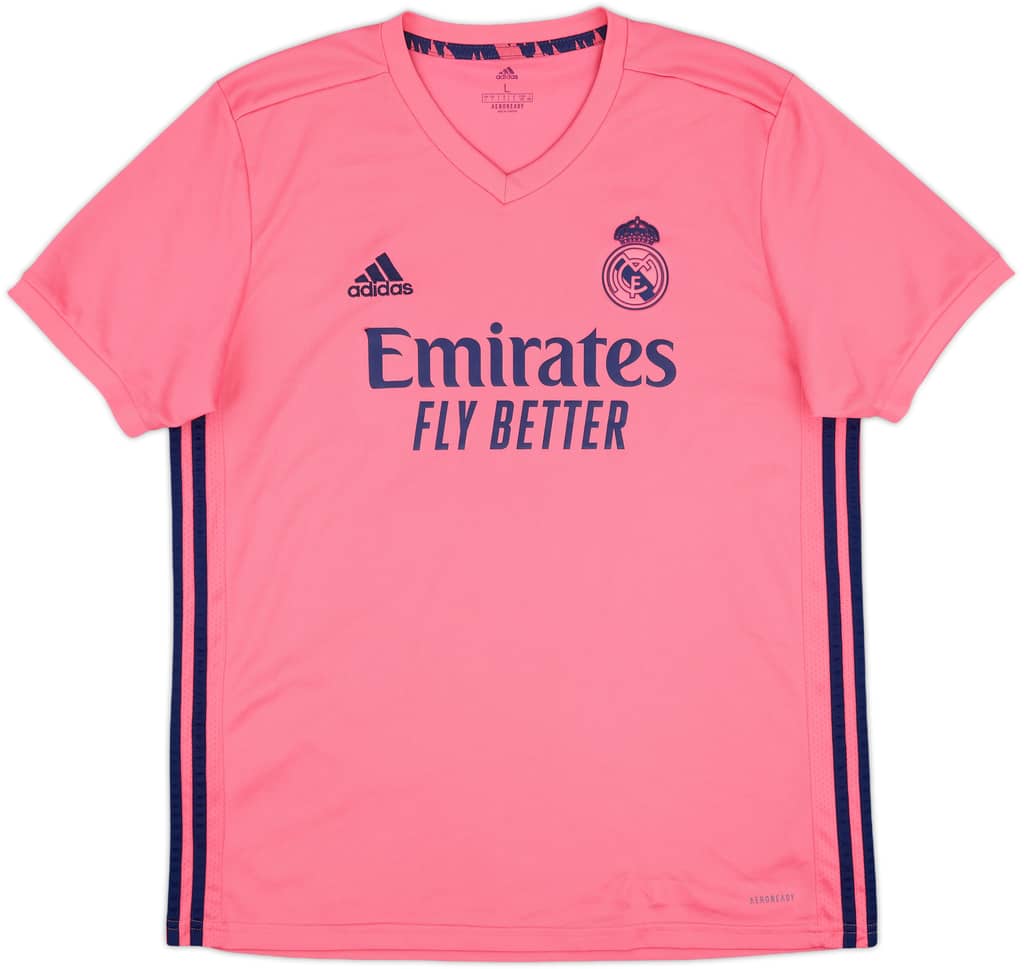 2020-21 Real Madrid Away Shirt - 10/10 - (L)