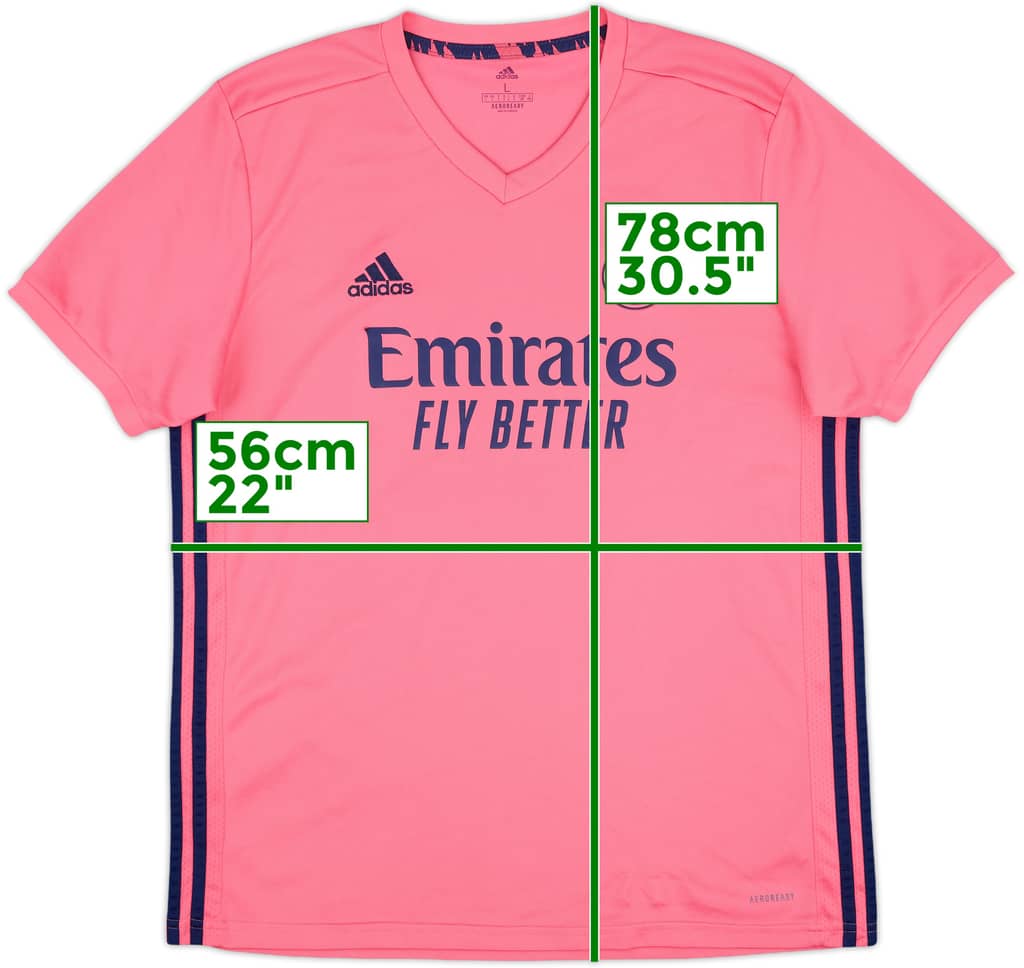 2020-21 Real Madrid Away Shirt - 10/10 - (L)