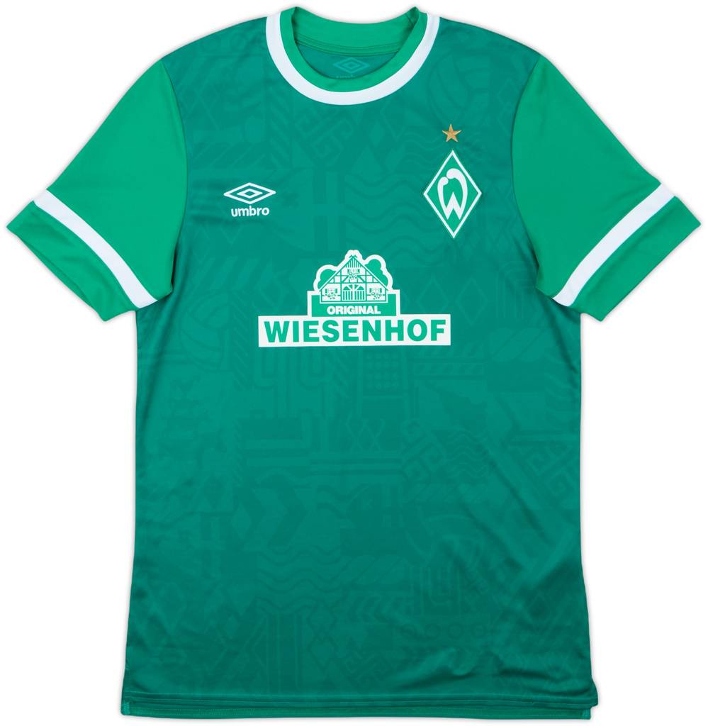 2021-22 Werder Bremen Home Shirt - 9/10 - (S)