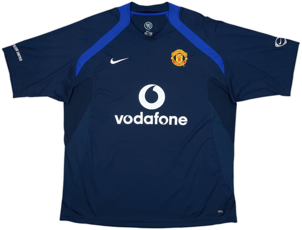 2005-06 Manchester United Nike Training Shirt - 8/10 - (XL)