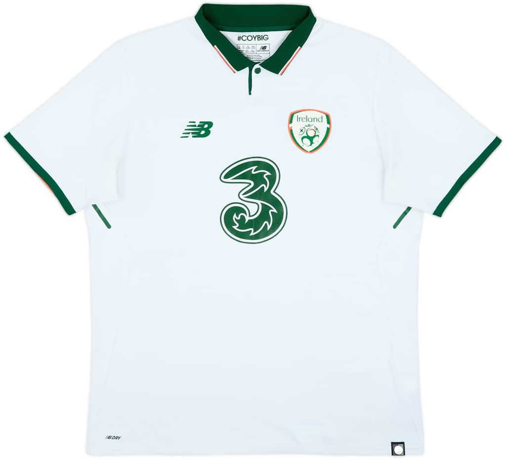 2017-18 Ireland Away Shirt - 9/10 - (XL)