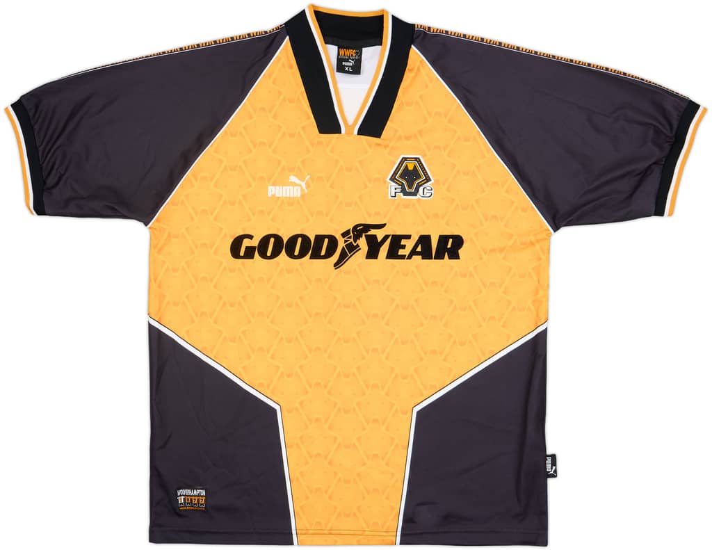 1996-98 Wolves Home Shirt - 10/10 - (XL)