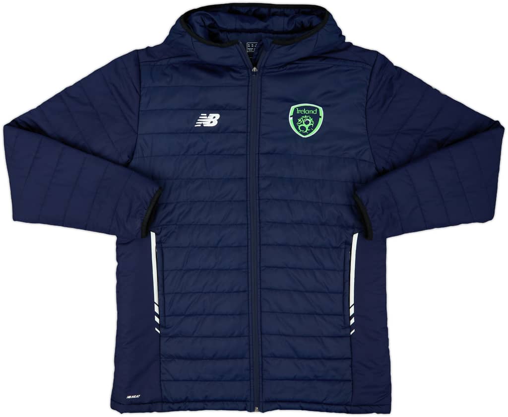 2017-18 Ireland New Balance Padded Bench Coat - 9/10 - (XL)
