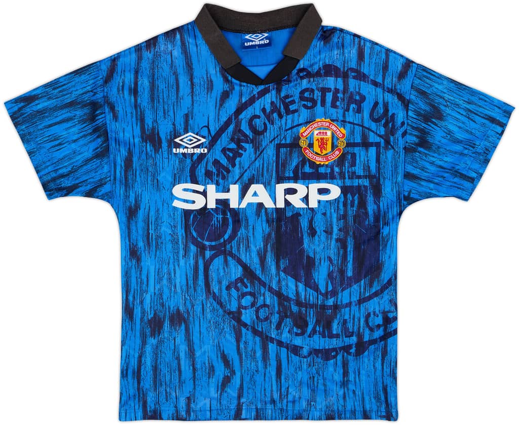 1992-93 Manchester United Away Shirt - 8/10 - (S)