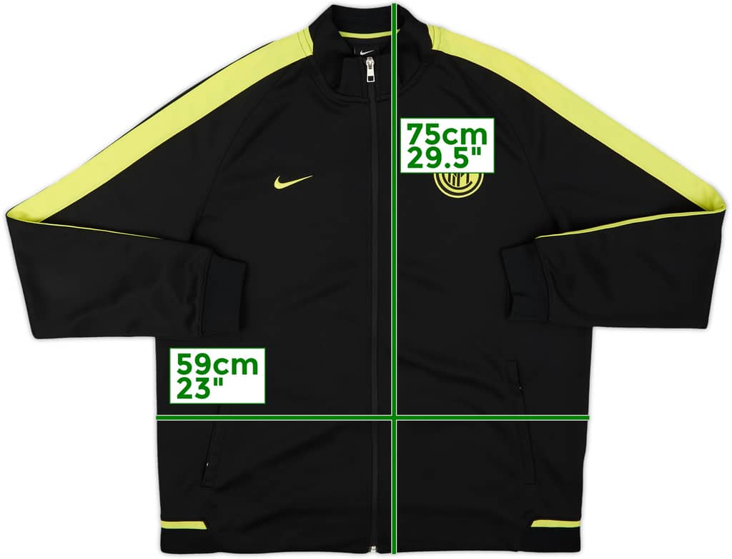 2015-16 Inter Milan Nike Track Jacket - 10/10 - (XL)