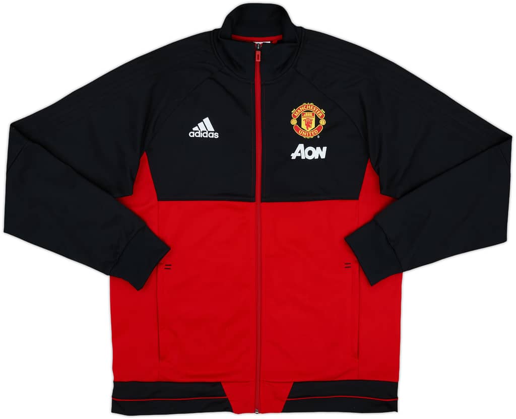 2017-18 Manchester United NIke Track Jacket - 10/10 - (L)