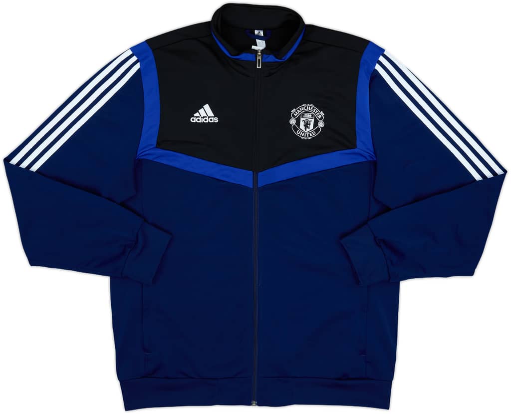 2019-20 Manchester United adidas Track Jacket - 9/10 - (L)