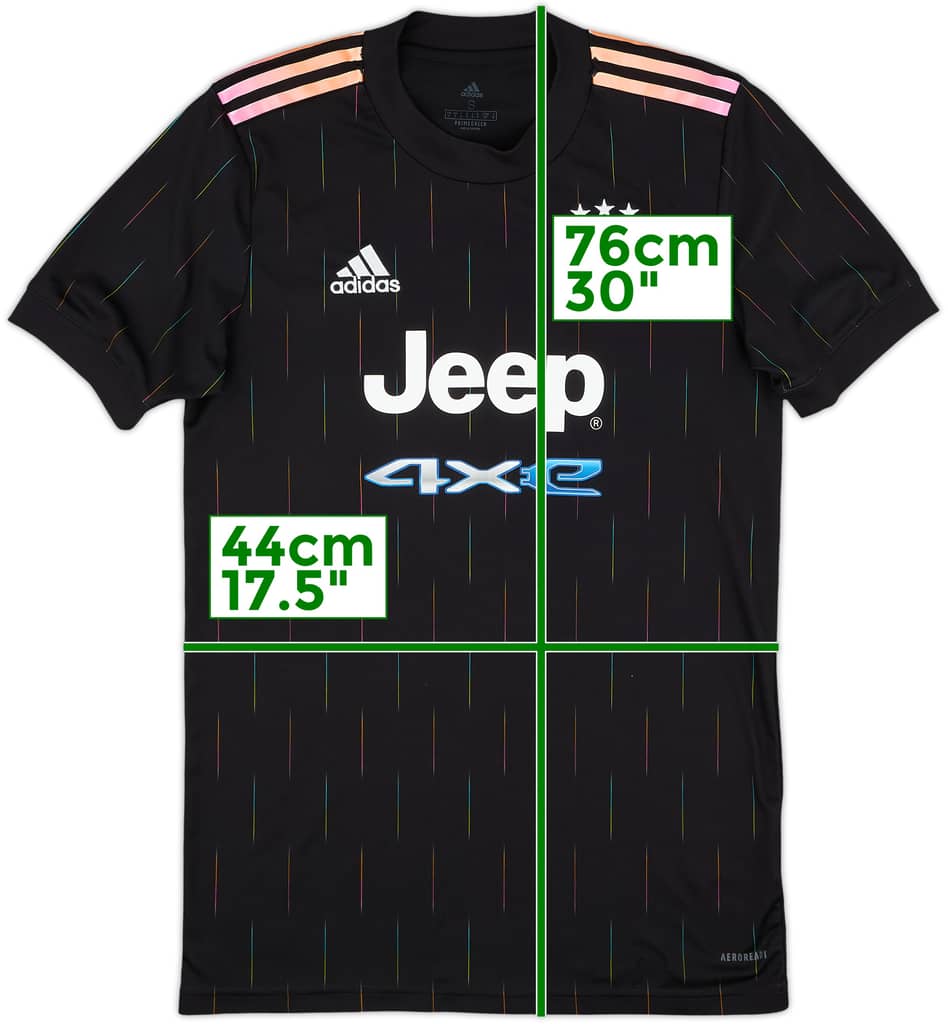 2021-22 Juventus Away Shirt - 7/10 - (S)