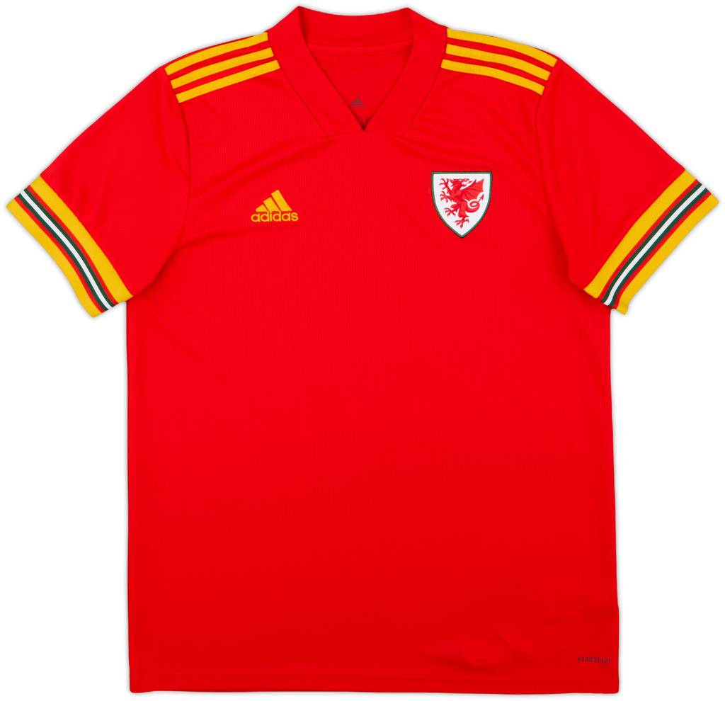 2020-21 Wales Home Shirt - 9/10 - (L)