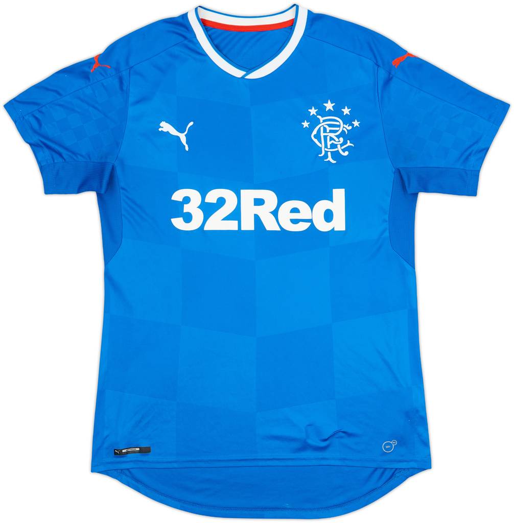 2016-18 Rangers Home Shirt - 8/10 - (M)