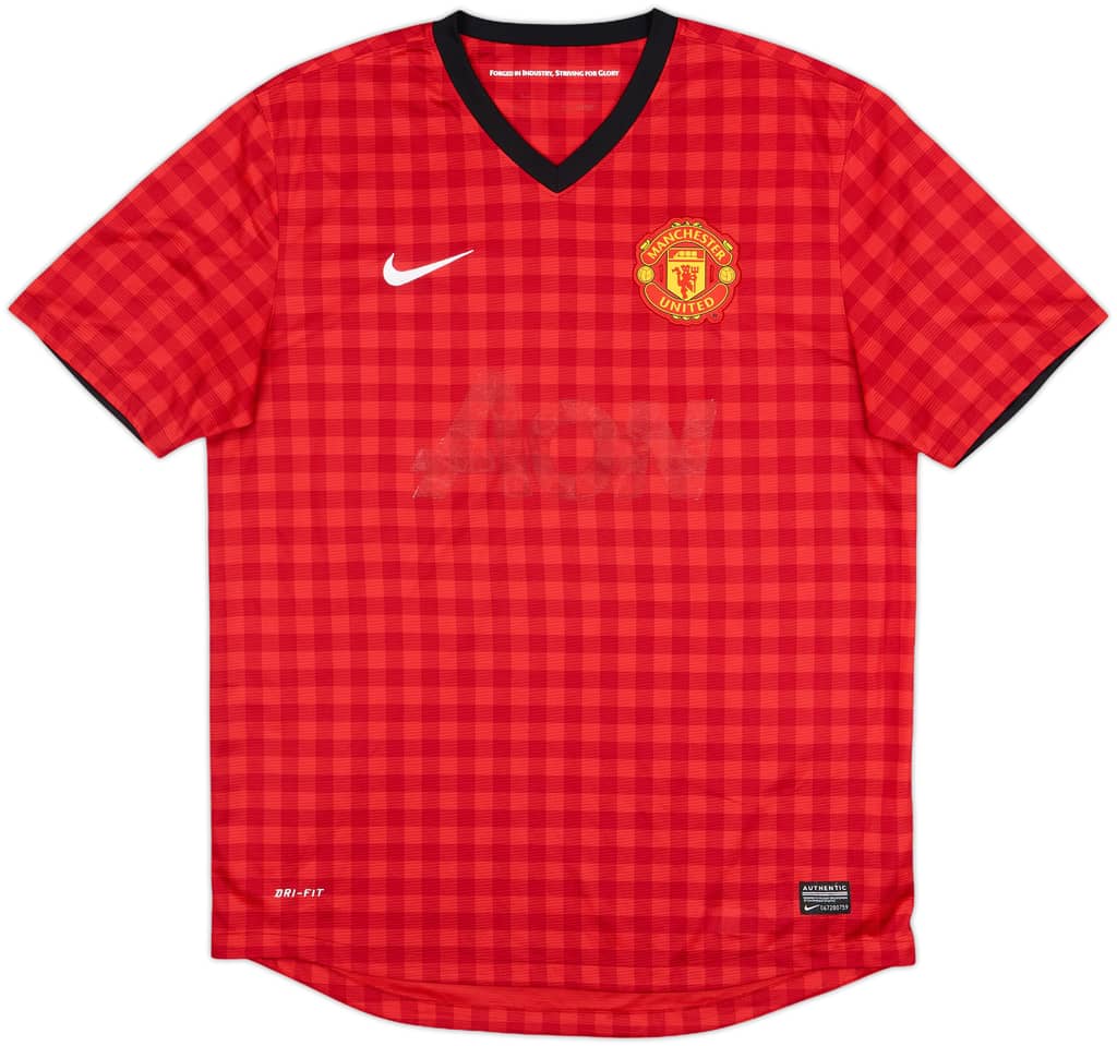 2012-13 Manchester United Home Shirt - 4/10 - (L)