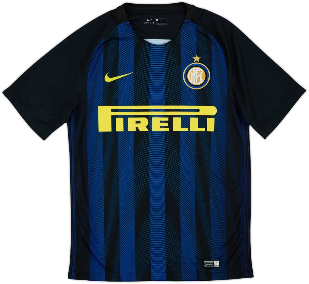 2016-17 Inter Milan Home Shirt - 9/10 - (S)