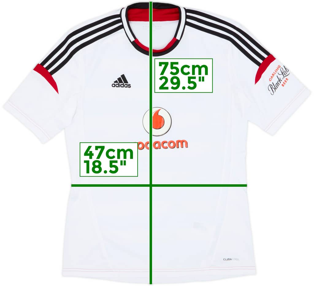 2012-13 Orlando Pirates Home Shirt - 9/10 - (M)