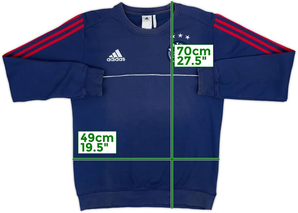 2017-18 Ajax adidas Sweat Top - 5/10 - (M)