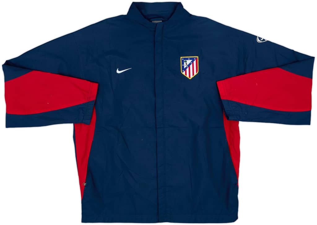 2003-04 Atletico Madrid Nike Track Jacket - 7/10 - (M)