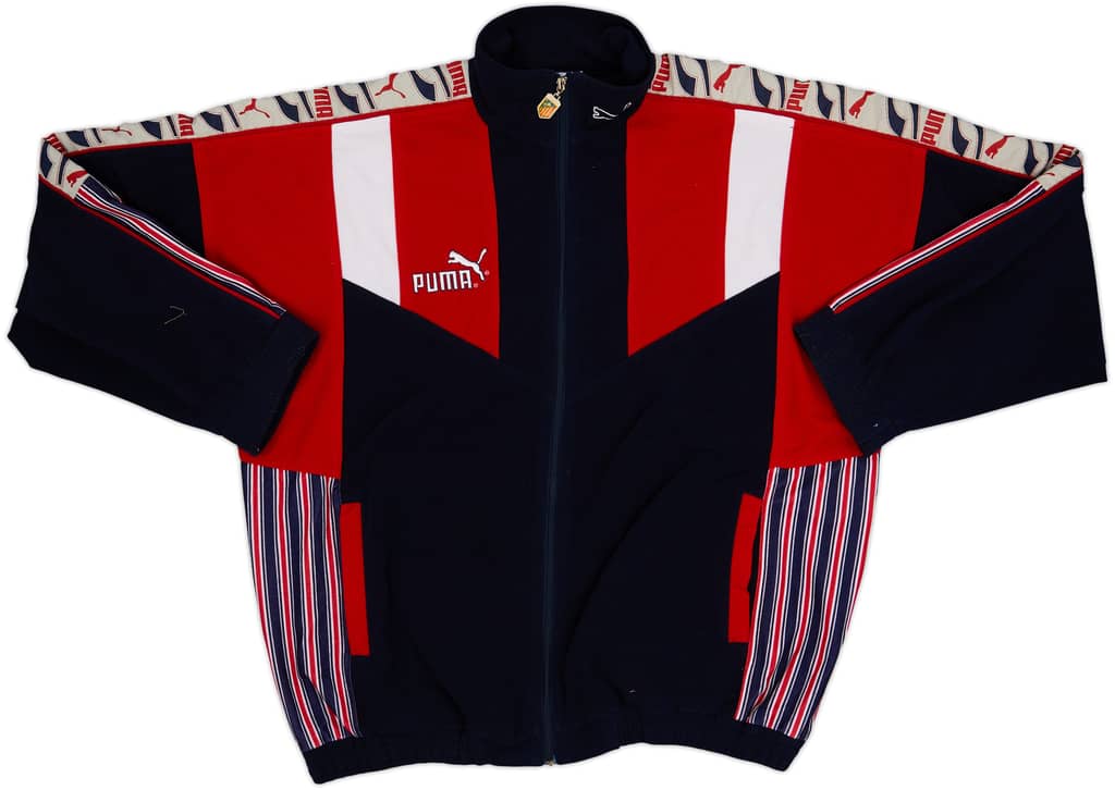 1994-96 Atletico Madrid Puma Track Jacket - 8/10 - (L)