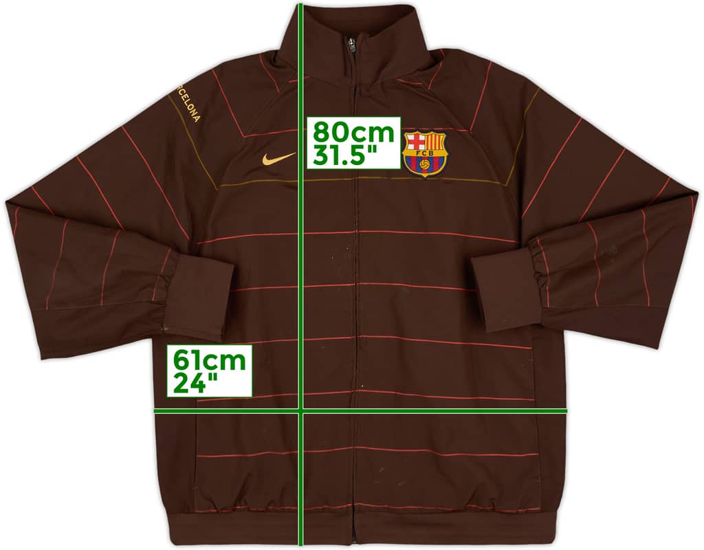 2008-09 Barcelona Nike Track Jacket - 6/10 - (XL)