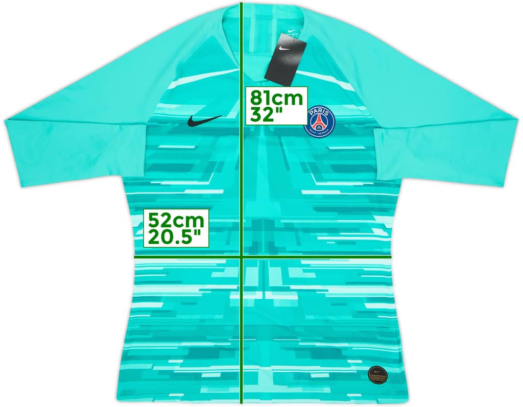2019-20 Paris Saint-Germain Authentic GK Shirt (XL)