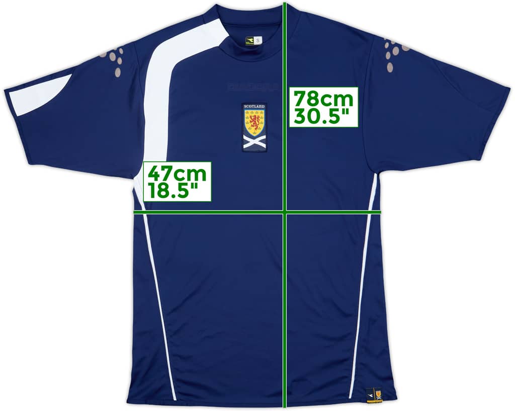 2005-06 Scotland Home Shirt - 4/10 - (S)