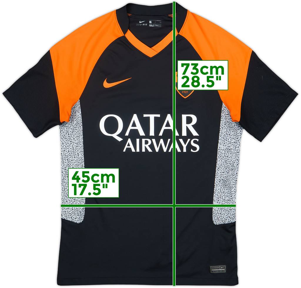 2020-21 Roma Third Shirt - 8/10 - (S)