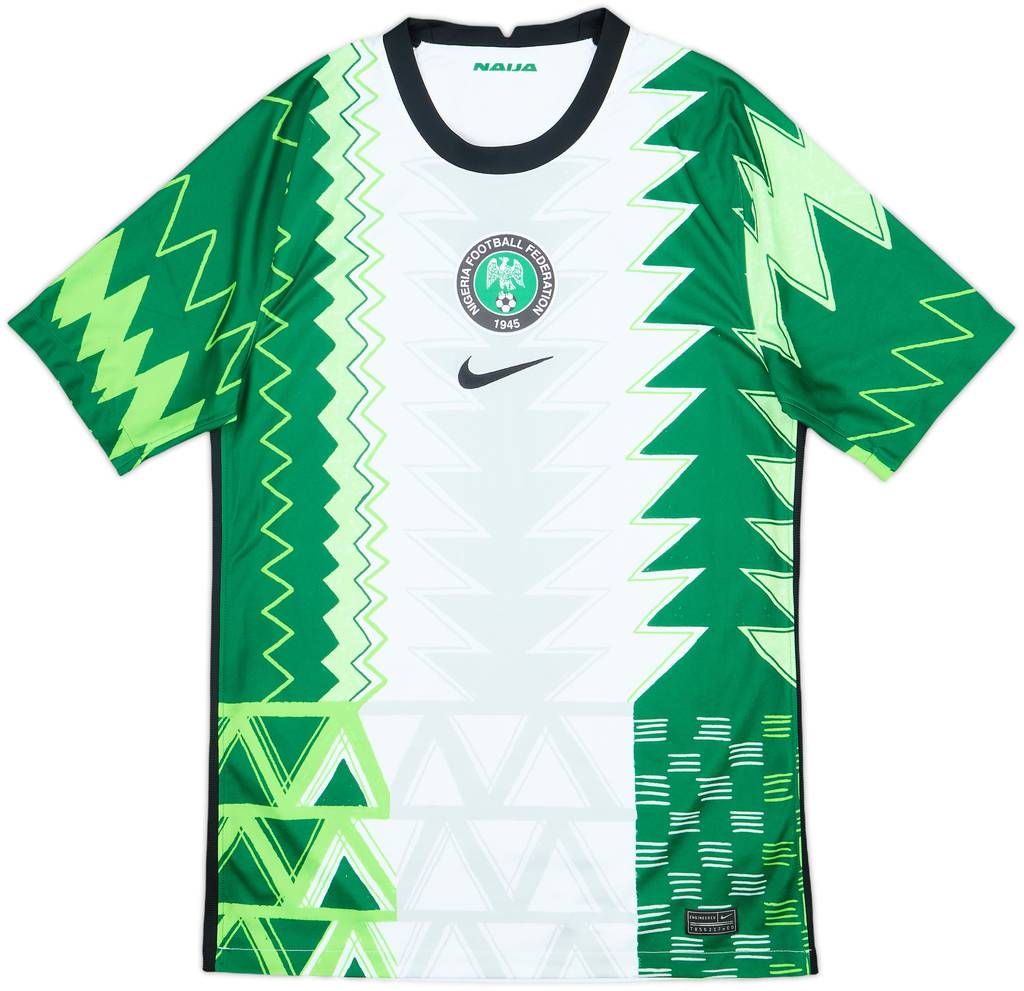 2020-21 Nigeria Home Shirt - 9/10 - (S)