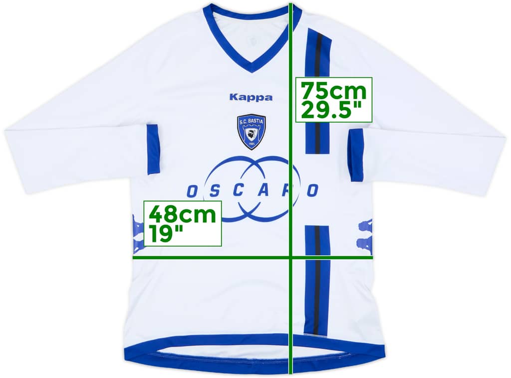 2012-13 Bastia Away Shirt - 10/10 - (L)