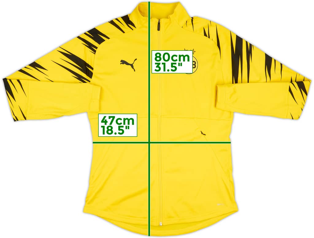 2020-21 Borussia Dortmund Puma Track Jacket - 8/10 - (Women's M)