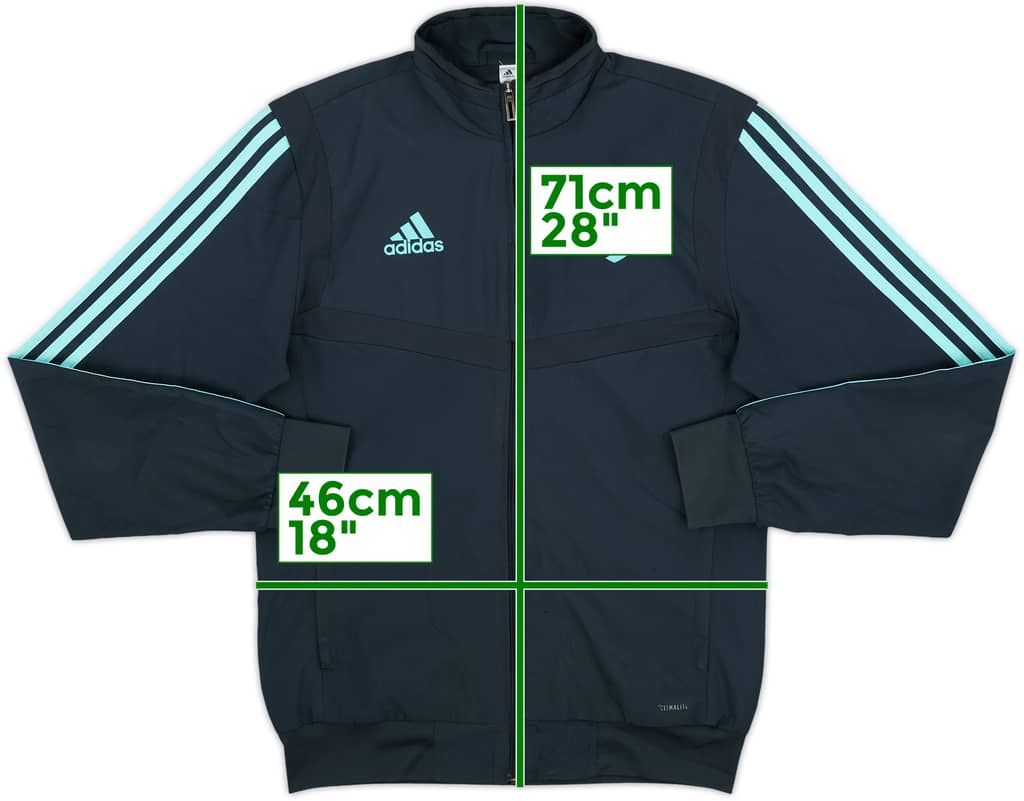 2019-20 Juventus adidas Track Jacket - 9/10 - (XS)