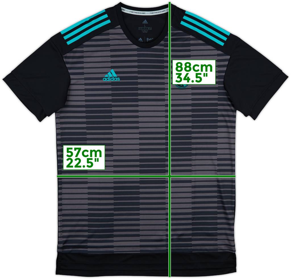 2017-18 Real Madrid adidas Training Shirt - 10/10 - (L)