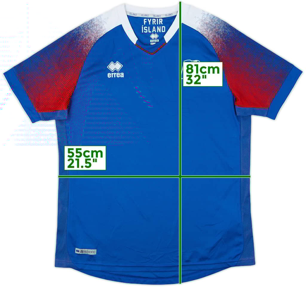 2018-19 Iceland Home Shirt - 9/10 - (XL)