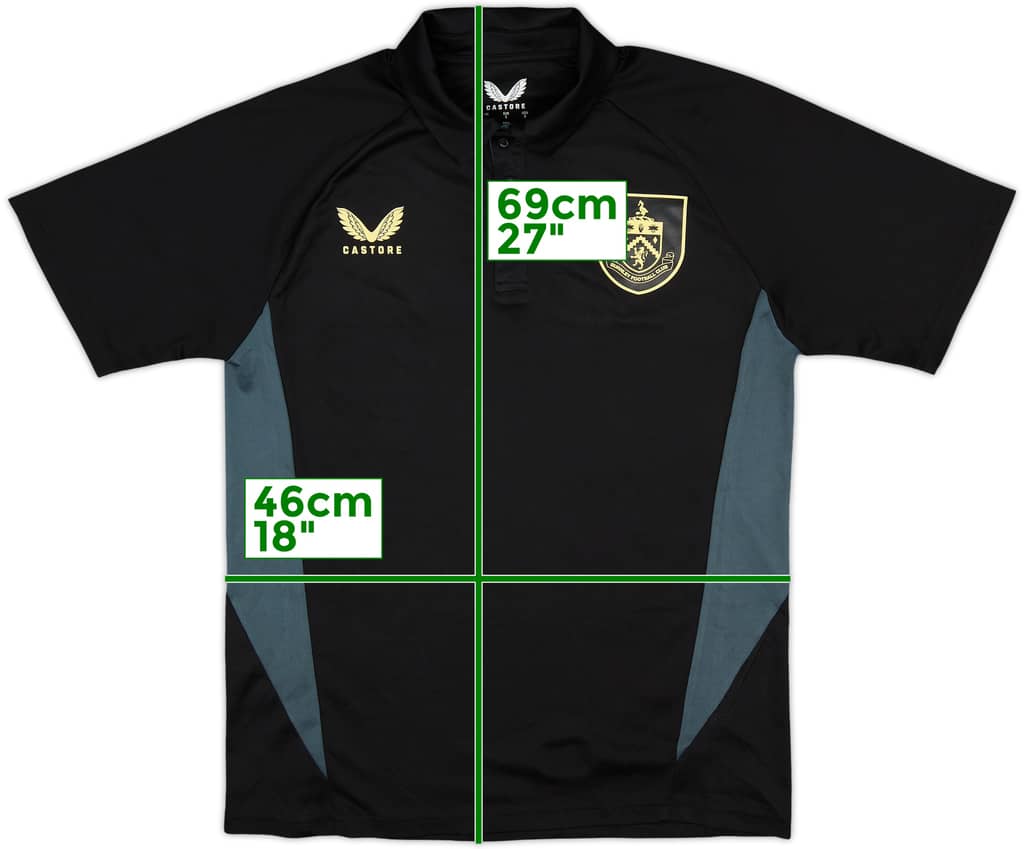 2024-25 Burnley Castore Polo Shirt - 10/10 - (S)