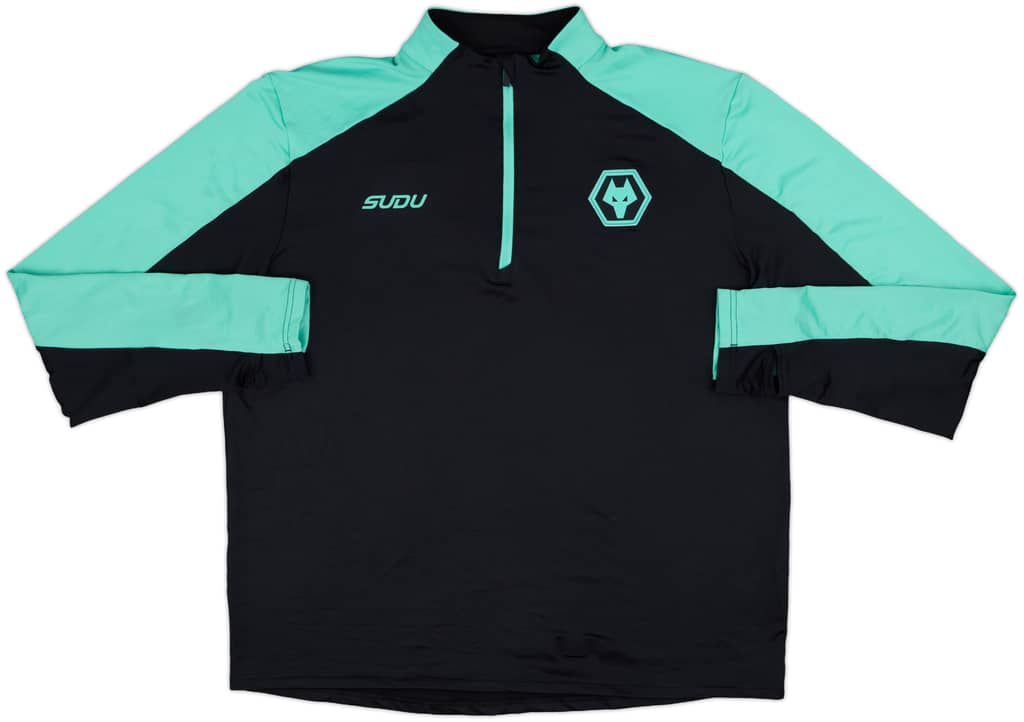 2024-25 Wolves Sudu 1/4 Zip Drill Top - 8/10 - (XL)