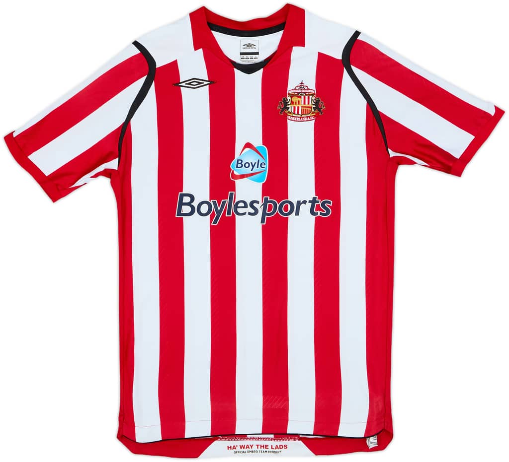 2008-09 Sunderland Home Shirt - 8/10 - (XL.Boys)