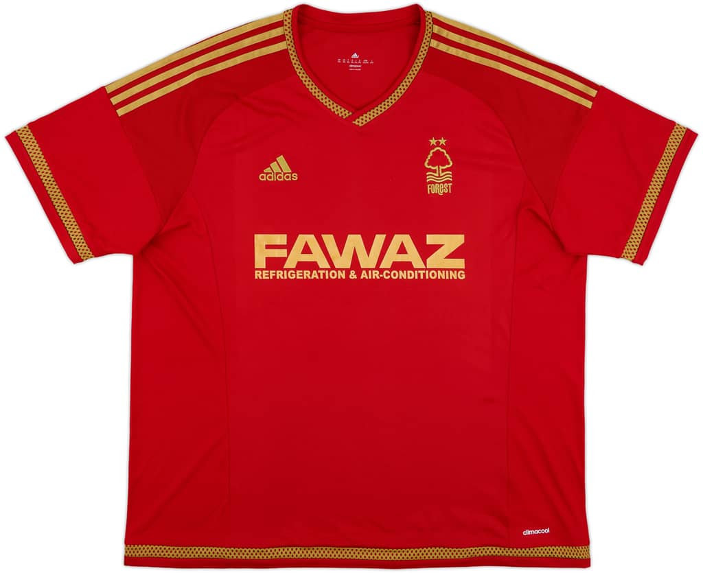 2015-16 Nottingham Forest Home Shirt - 8/10 - (XXL)
