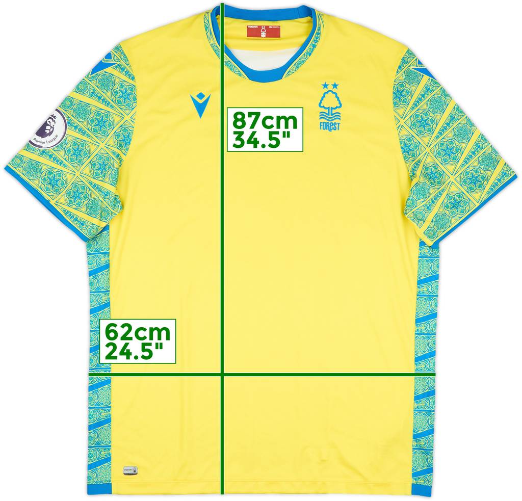2022-23 Nottingham Forest Away Shirt - 8/10 - (4XL)