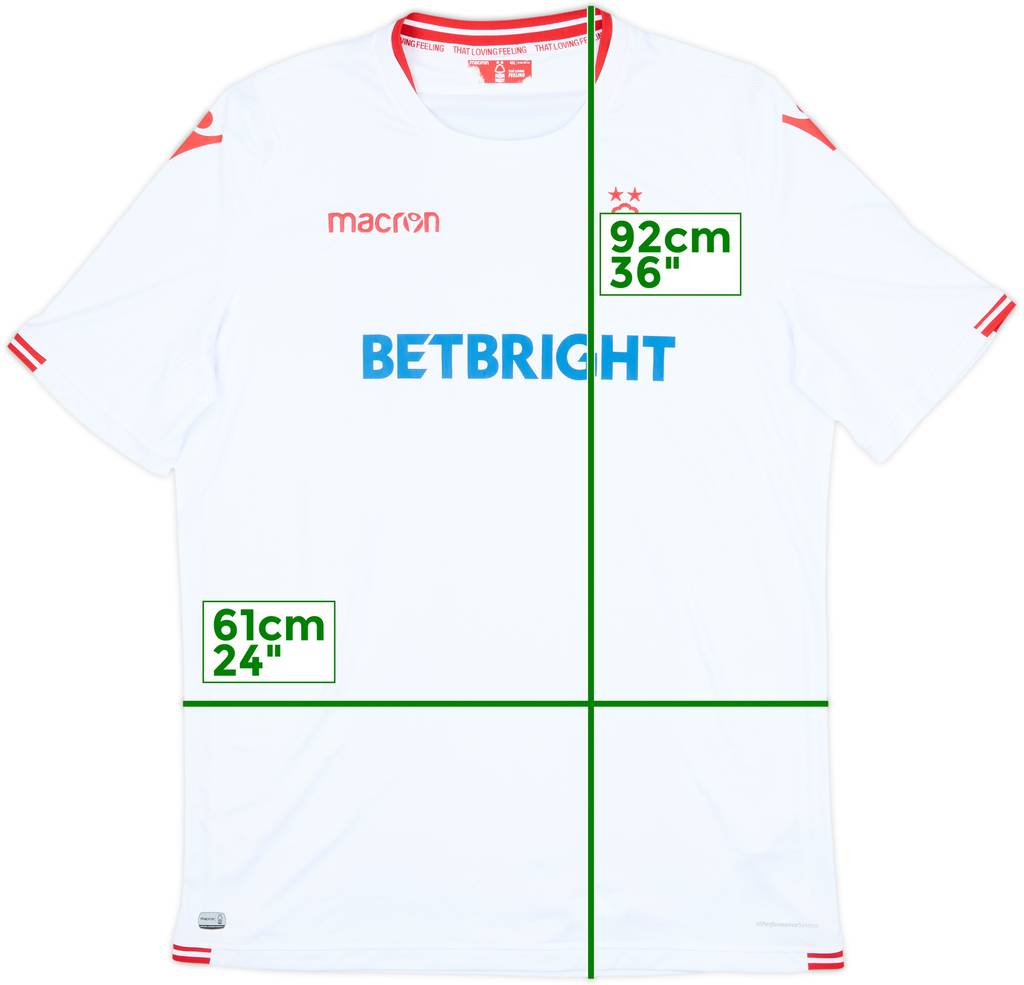 2018-19 Nottingham Forest Away Shirt - 9/10 - (4XL)