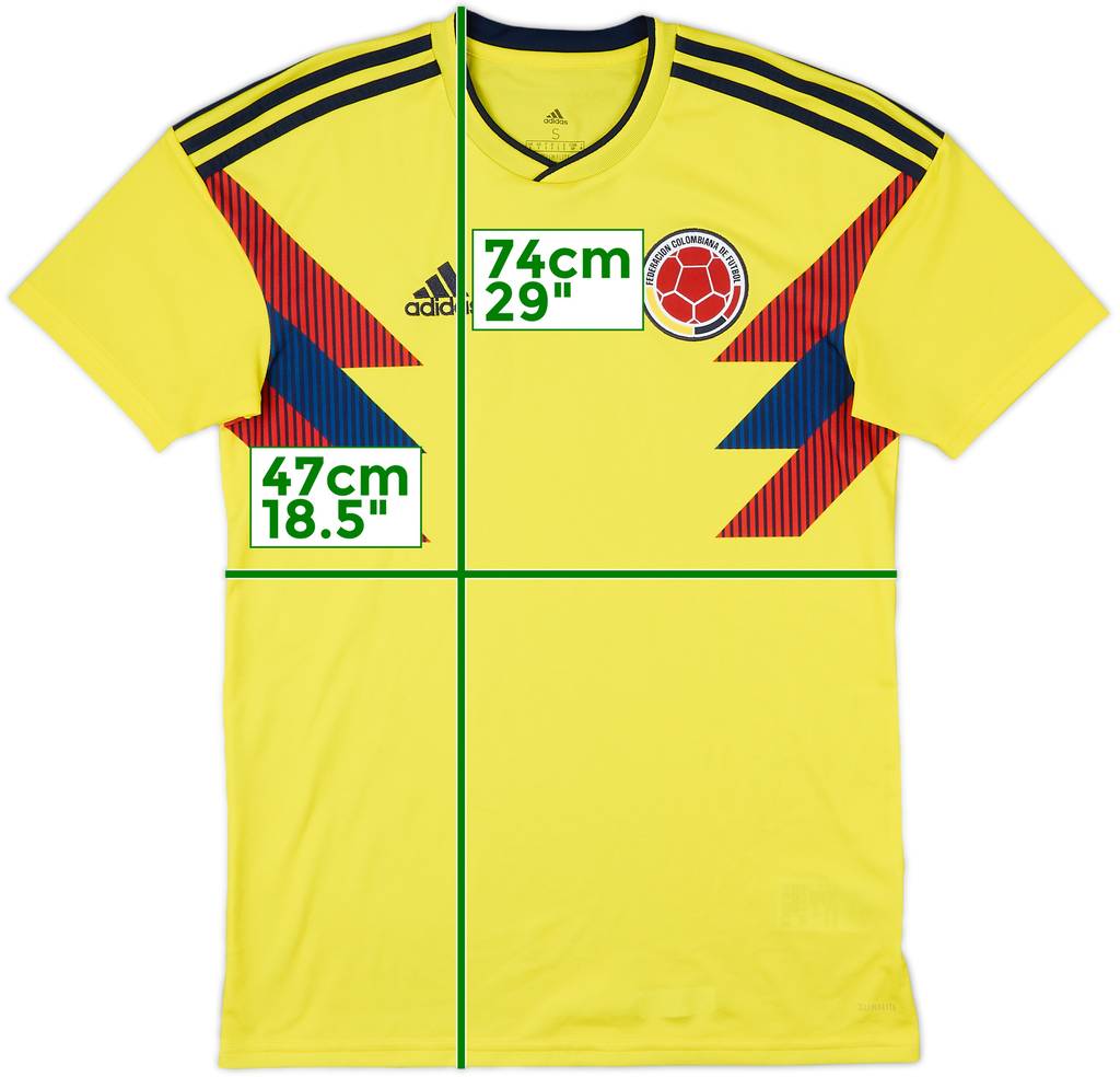 2018-19 Colombia Home Shirt - 9/10 - (S)