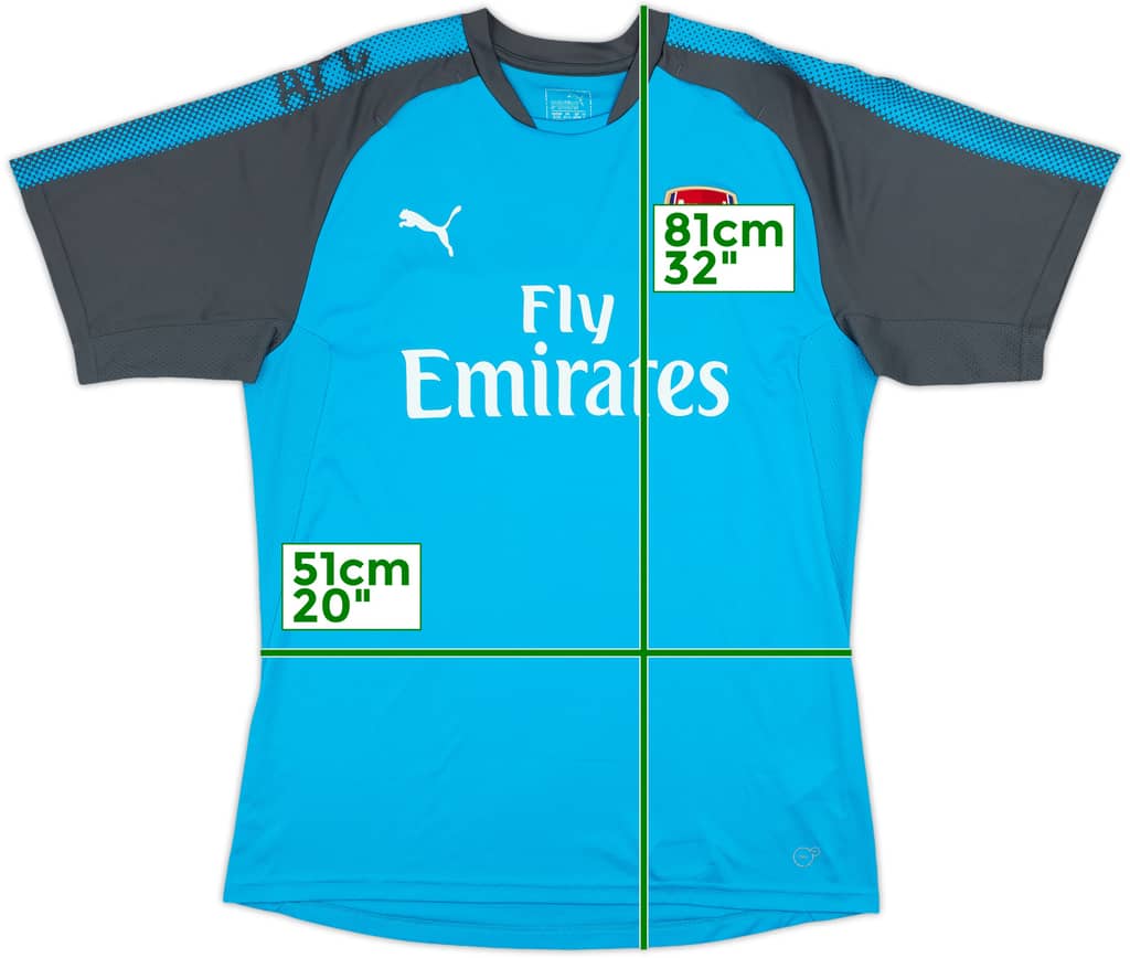 2017-18 Arsenal Puma Training Shirt - 7/10 - (XL)